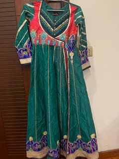 Angrakha style frock