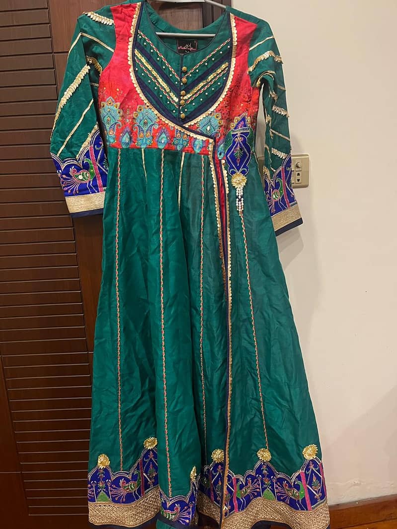 Angrakha style frock 0