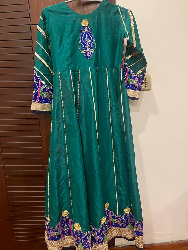 Angrakha style frock 1