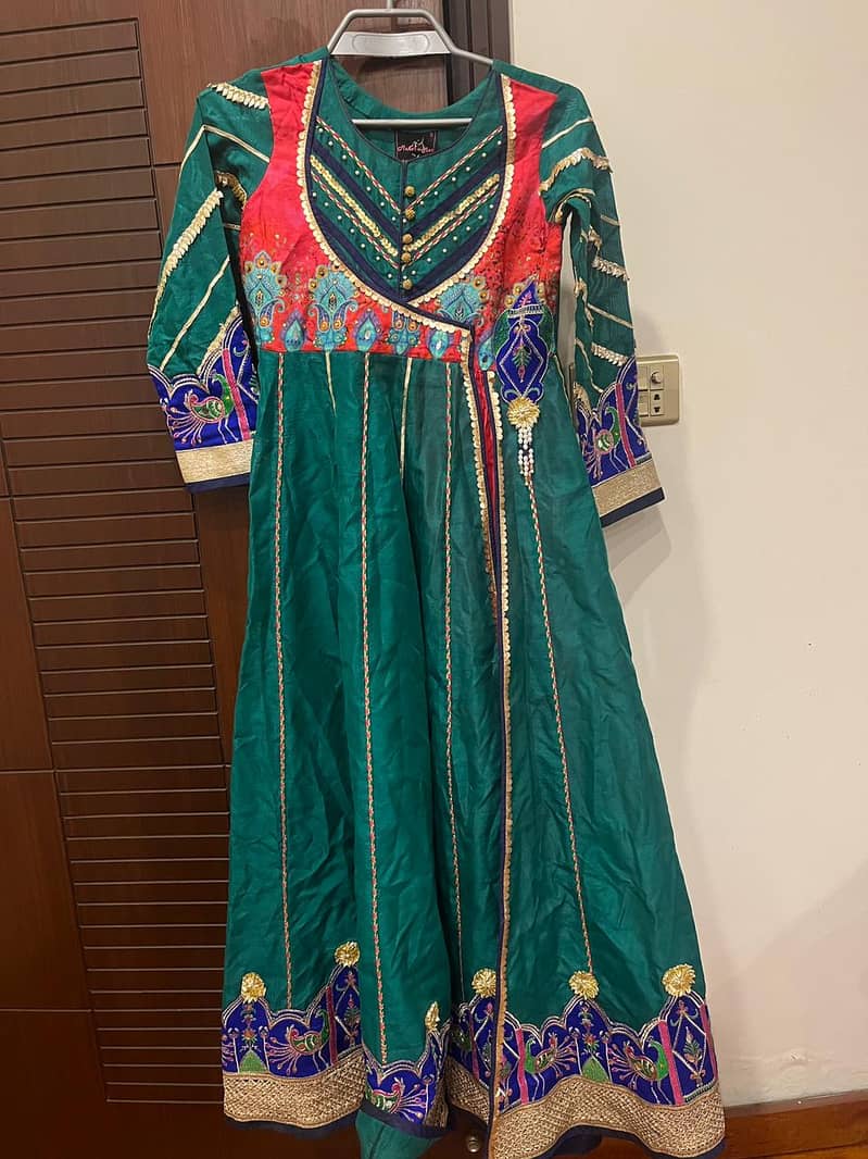 Angrakha style frock 3