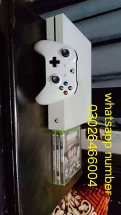 xbox one s with three games