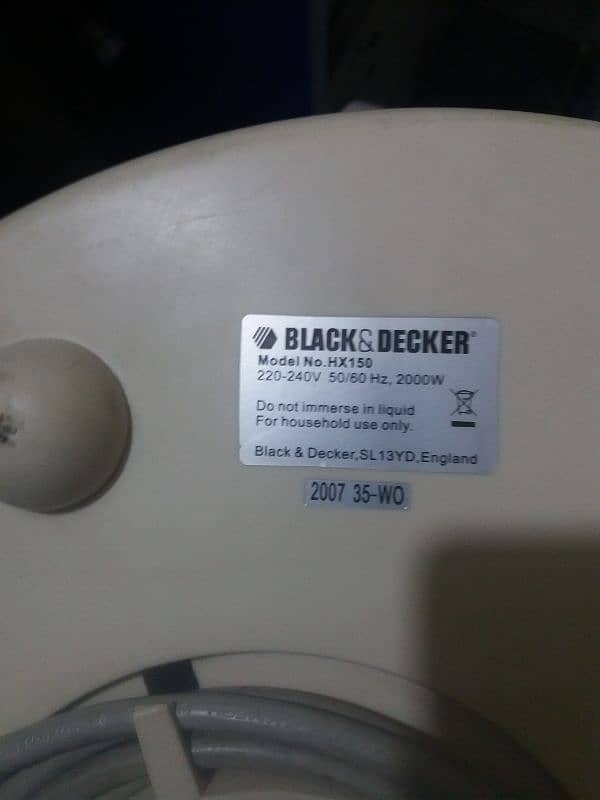 Fan Heater BLACK&Decker 4