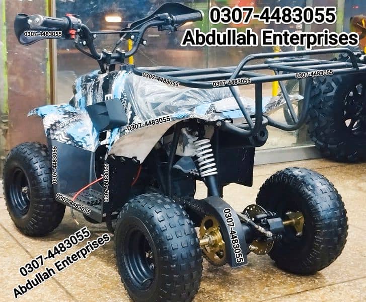 110cc 5 to 12 year size atv quad bike 4 wheel for sale deliver all Pak 4