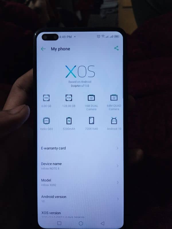 Infinix Note 8 5