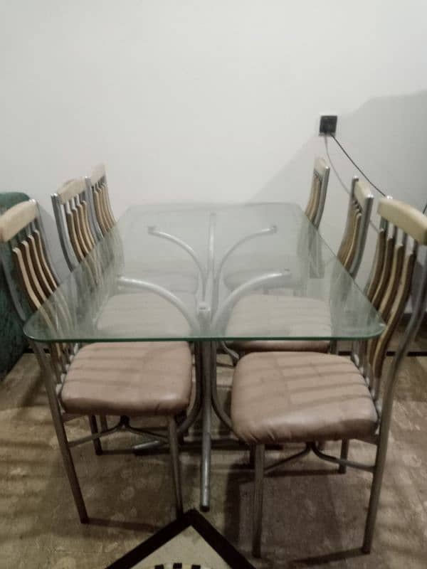 Dinning table for sale in lahore good condition 7