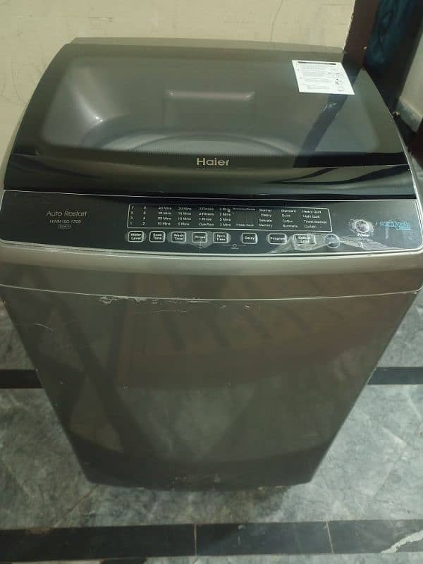 Haier automatic washing machine 15kg 5