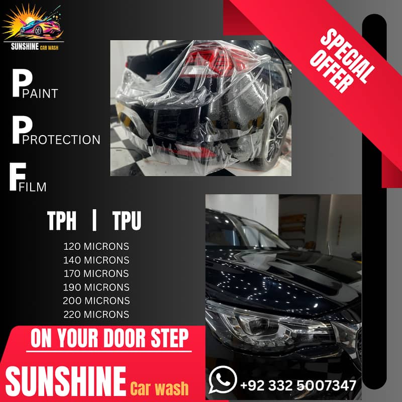 PPF ( paint protection film ) wraps, coatings , car detailing 2