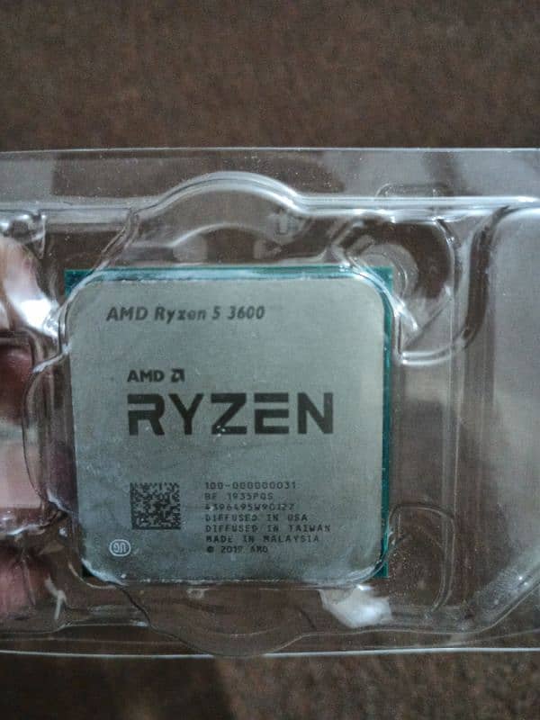 AMD Ryzen 5 3600 processor 0