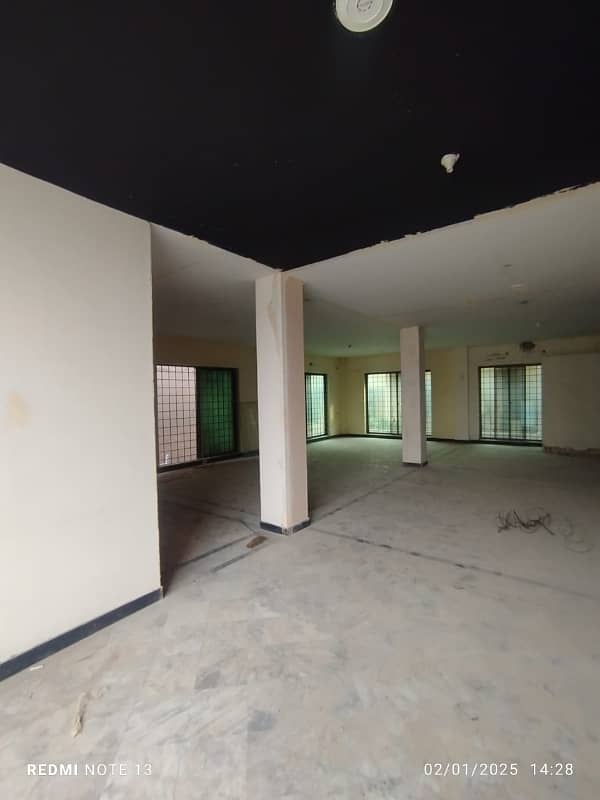 HALL AVAILABLE FOR RENT IN FAISAL TOWN MAIN ROAD FOR COMMERCIAL USE 2