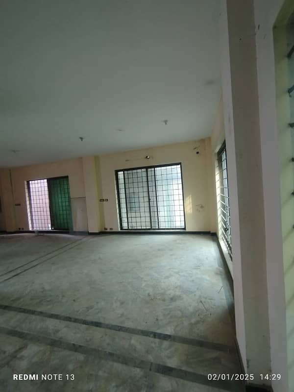 HALL AVAILABLE FOR RENT IN FAISAL TOWN MAIN ROAD FOR COMMERCIAL USE 6