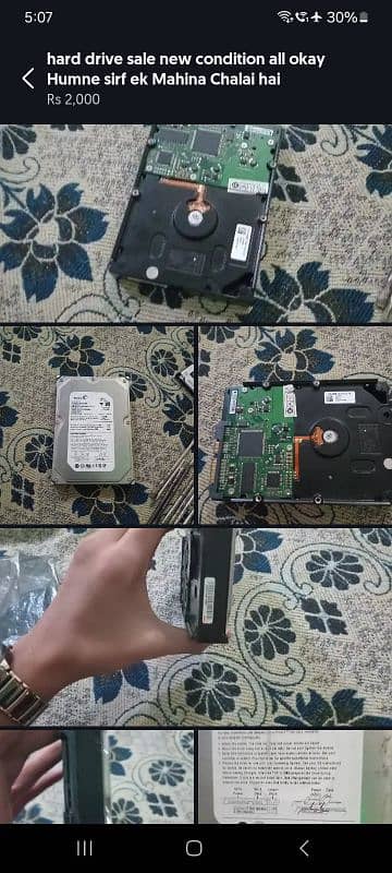 hard drive sale new condition all okay Humne sirf ek Mahina Chalai hai 3