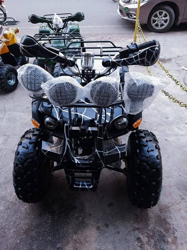 Full size 124cc atv quad 4 wheels delivery all Pakistan 1