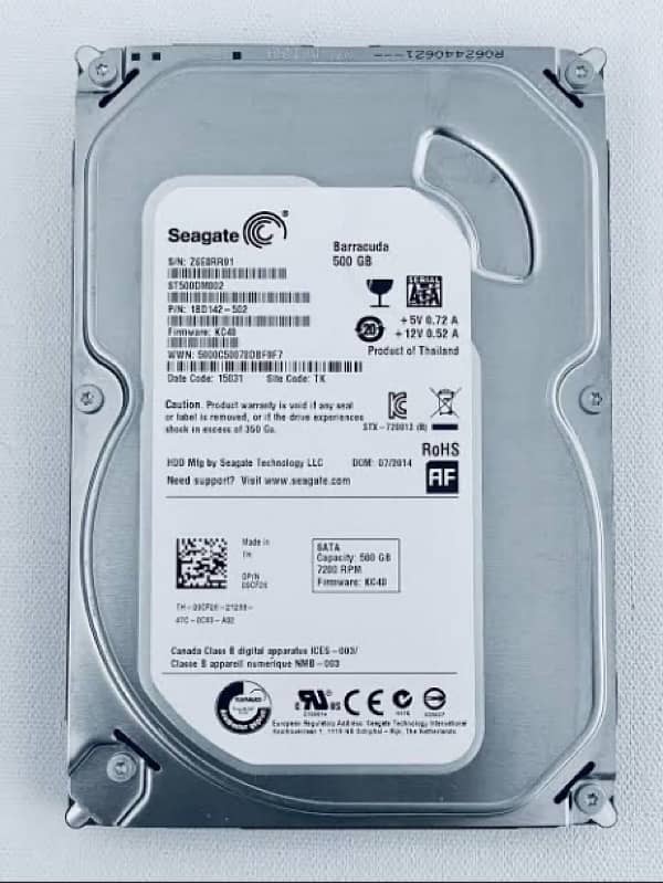 Seagate 500gb Gaming Hard drive 0