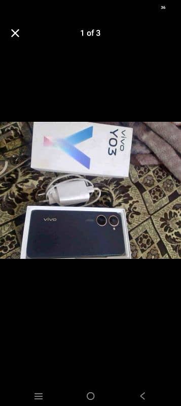 Vivo y03t 10/10 Condition Mobile Phone For Sale 2