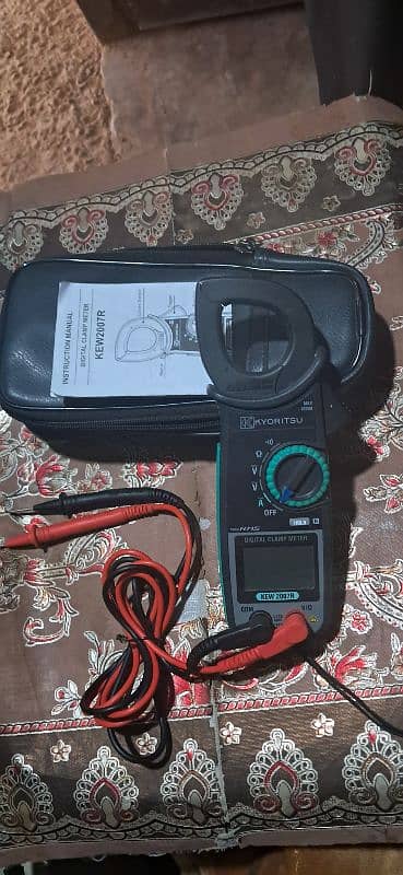 KEW2007R digital clamp meter 1