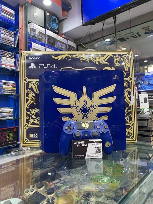 ps4 slim 1tb ( dragon quest premium edition ) 1