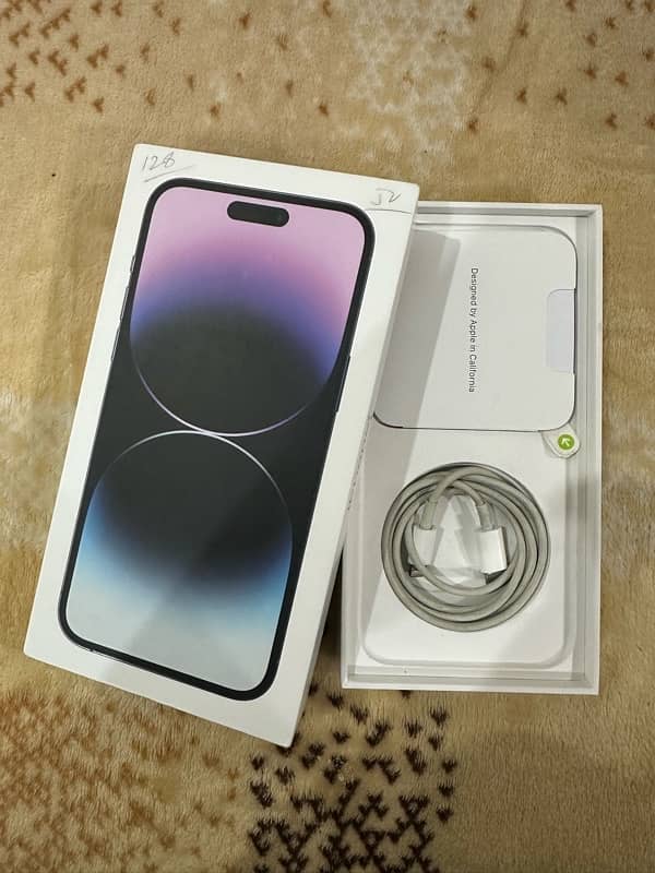 I PHONE 14 pro Max (deep purple) 128gb 2