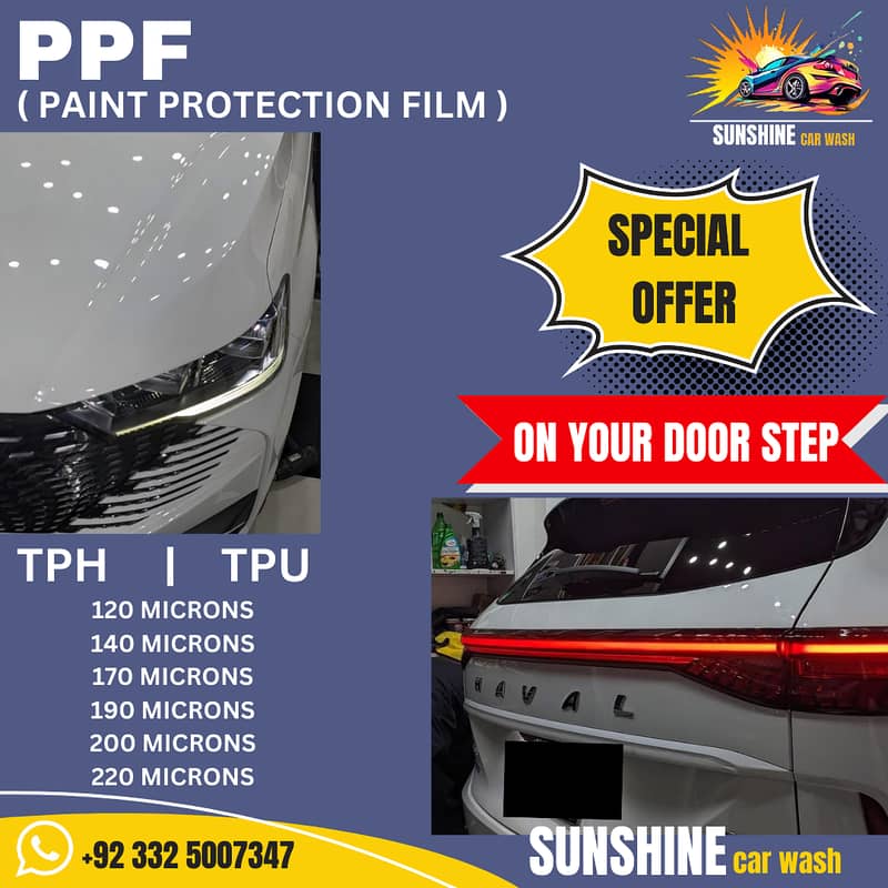 Car PPF - Car coating , ceramic coating , glass coat , diamond coat 1