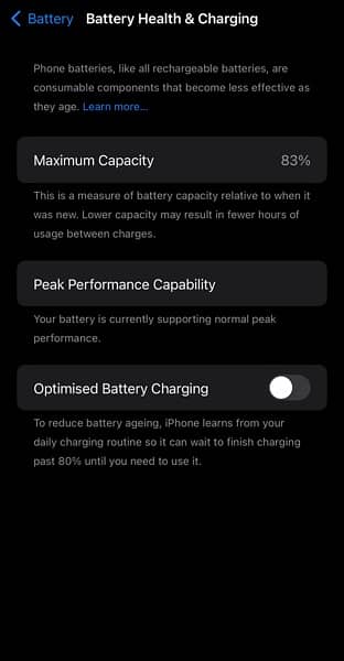 i phone xs max non pta face id on 256gb battery health 83% 6