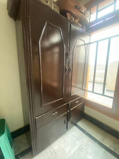 2 door wadrobe for sale wooden