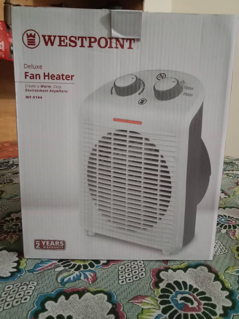 Electric Dual Heater & Cooler 2000 WATT 1