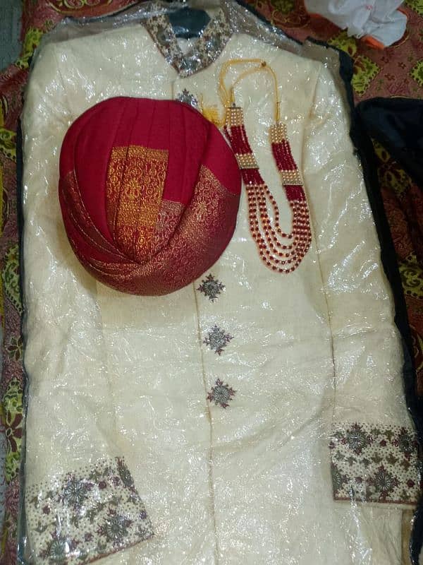 groom sherwani +kulla 1