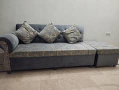 L shape 7 seater sofa