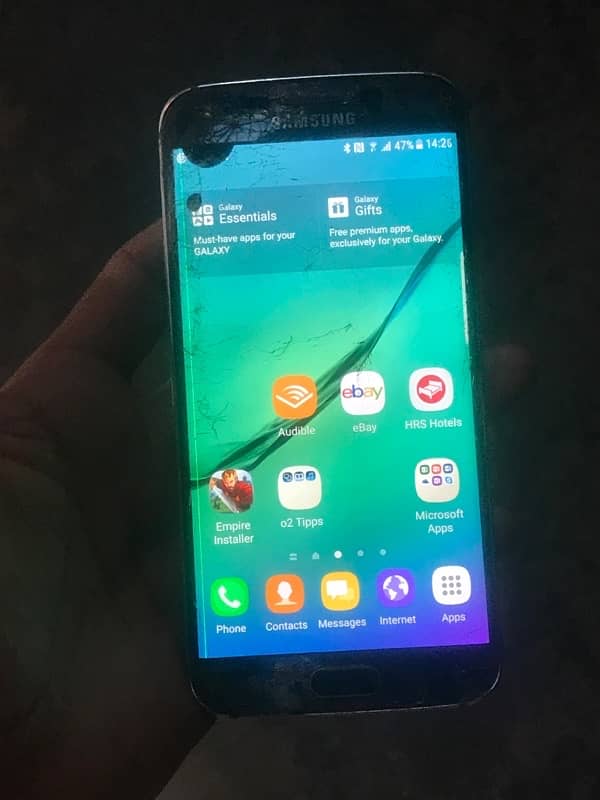 Samsung s6 edge penel working may hy  3/32 speaker ni chaltay 3