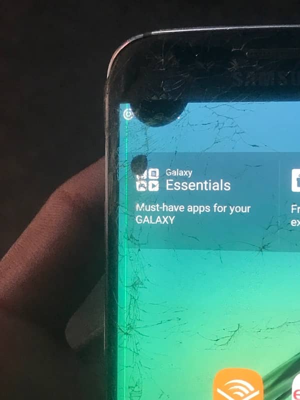 Samsung s6 edge penel working may hy  3/32 speaker ni chaltay 4