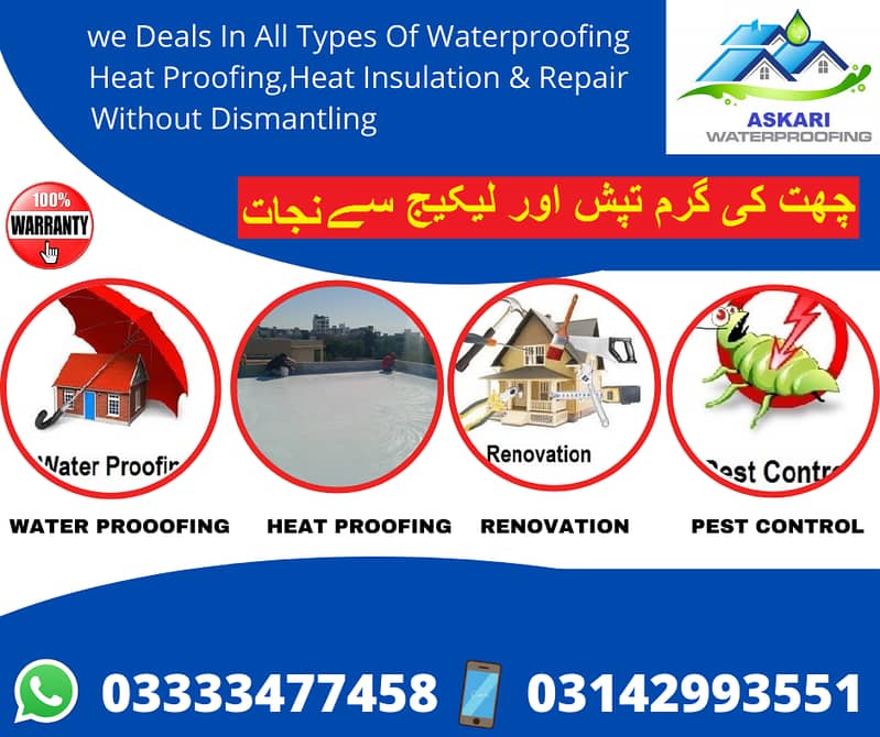 Roof Waterproofing Services Water Tank Cleaning 0