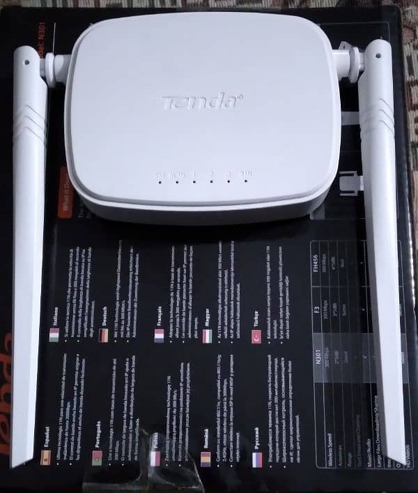 Tenda N300 router 1