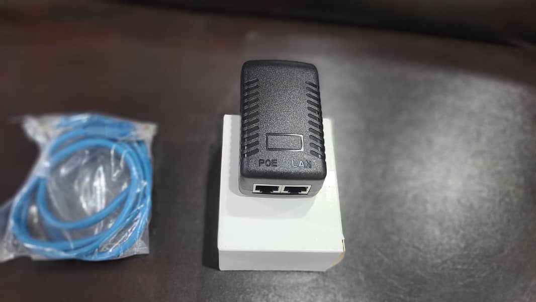 Poe Injector 24V 1A 10/100/1000 Mbps Poe Adapter (New) 5