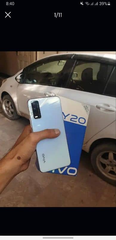 Vivo y20 with Box and Accessories 5