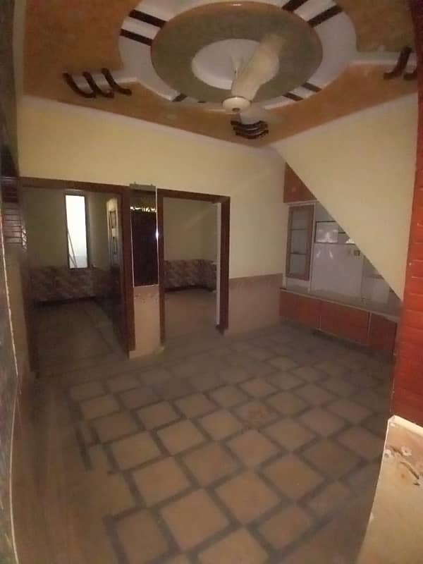 House for rent 4 Marla ground portion with gas in Khanna dak near Sanam Chowk isb 2