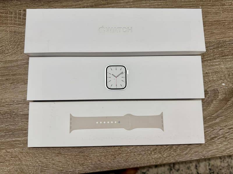 Apple watch series 7 45mm stainless steel + cellular top line variant 3