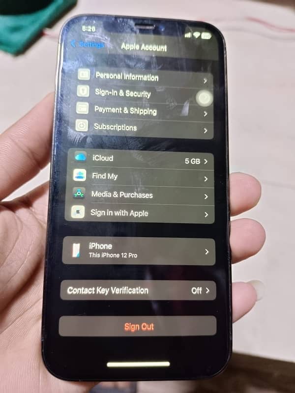 iphone 12pro sell  all ok with boxx  128 gb 2