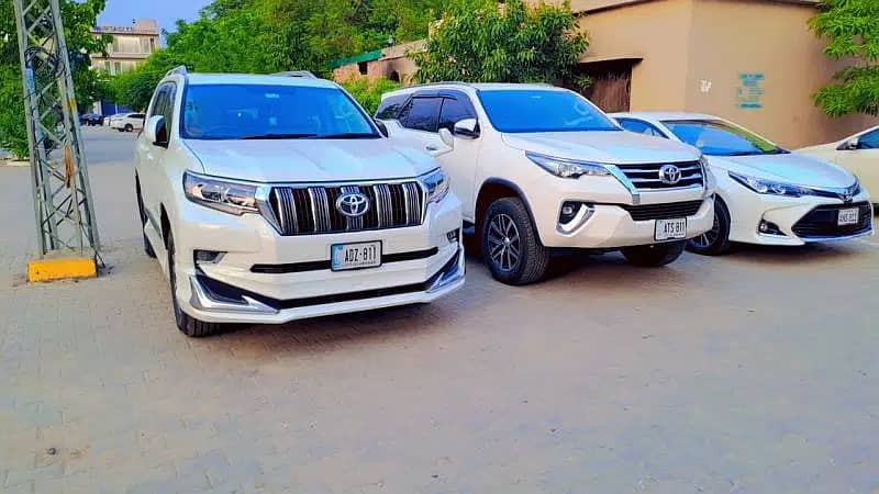 Rent A Car, Car Rental , X Corolla, Prado, Revo, V8, Audi, Civic, BRV 1