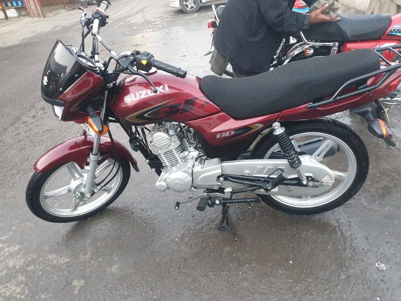 Suzuki GD 110S for sale, Red Color, 10/10 condition 1