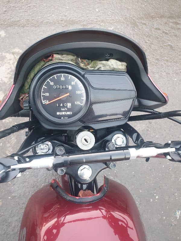 Suzuki GD 110S for sale, Red Color, 10/10 condition 2