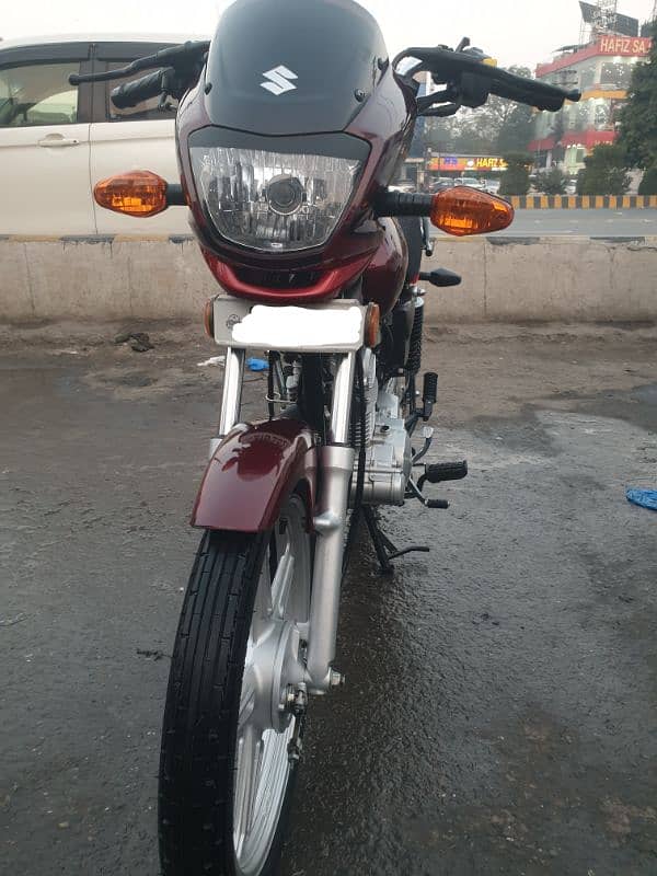 Suzuki GD 110S for sale, Red Color, 10/10 condition 7