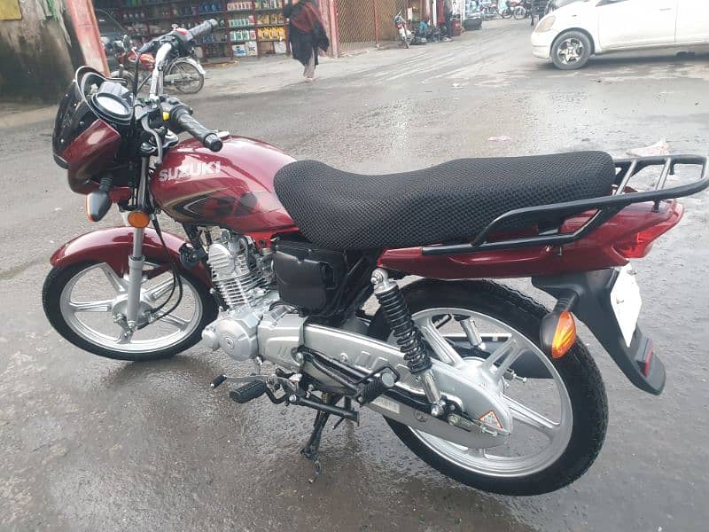 Suzuki GD 110S for sale, Red Color, 10/10 condition 8