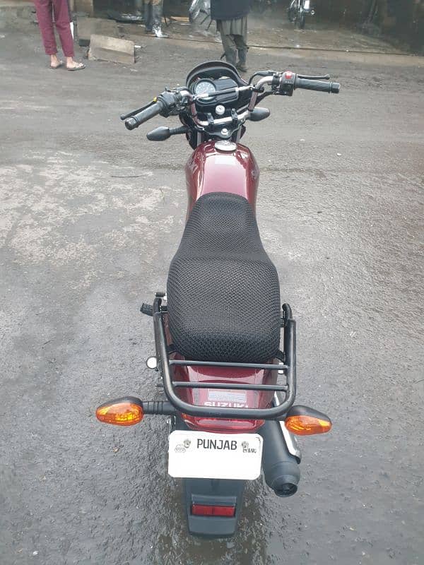 Suzuki GD 110S for sale, Red Color, 10/10 condition 11