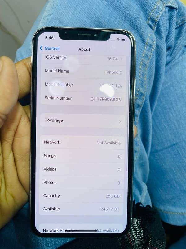 iPhone X 256Gb NON PTA 4