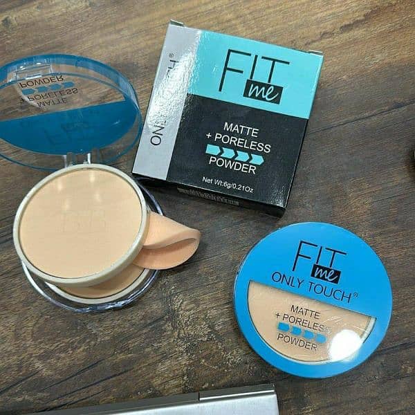 natural face matte powder -2 in 1 formula for all skin types -60g 1