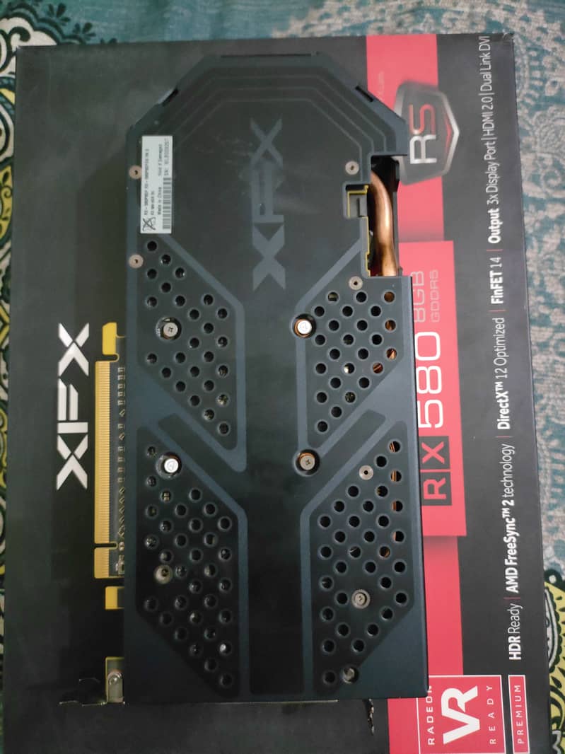 Rx 580 8gb sealed (with box) 1