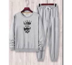 Mens fleece tracksuit imported