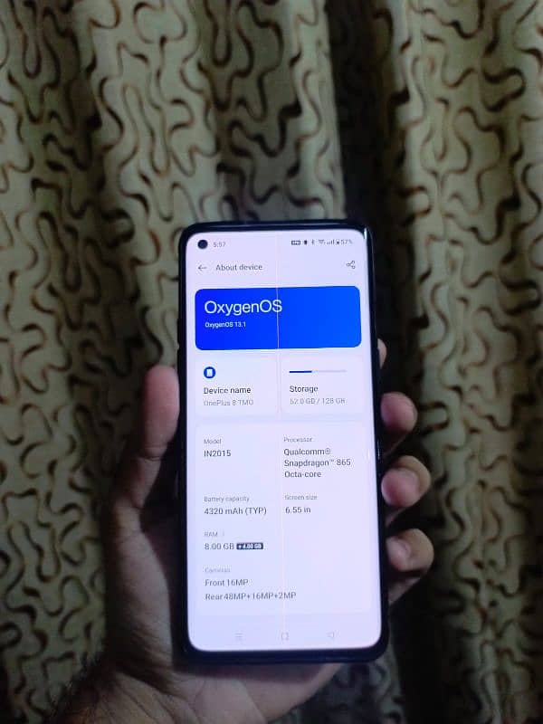 Oneplus 8 Pta Approved All ok Just one line 3