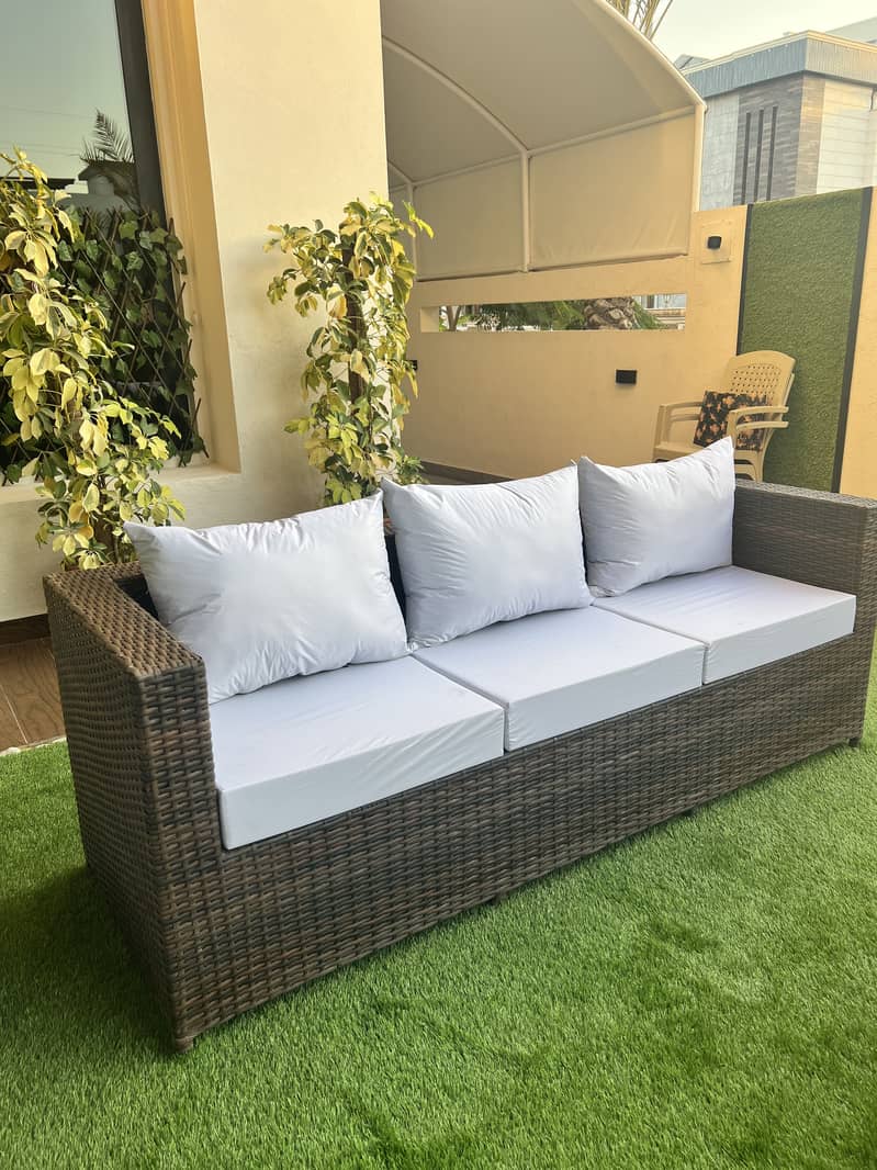 Rattan Patio Sofa Set (5-Seater) 2