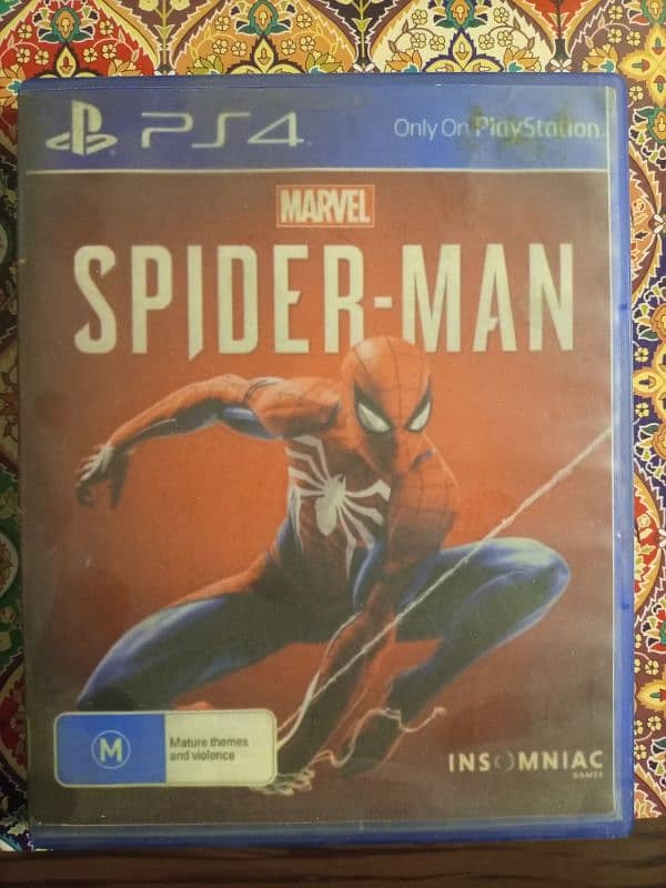 Spider-Man PS4 CD 0