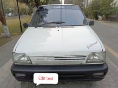 Suzuki Mehran VX 1989